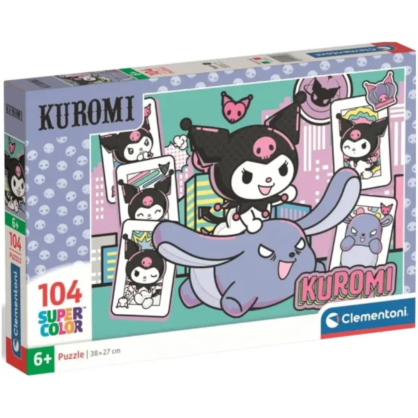 Kuromi Super Color Puzzle, 104-teilig - Clementoni Bild 1