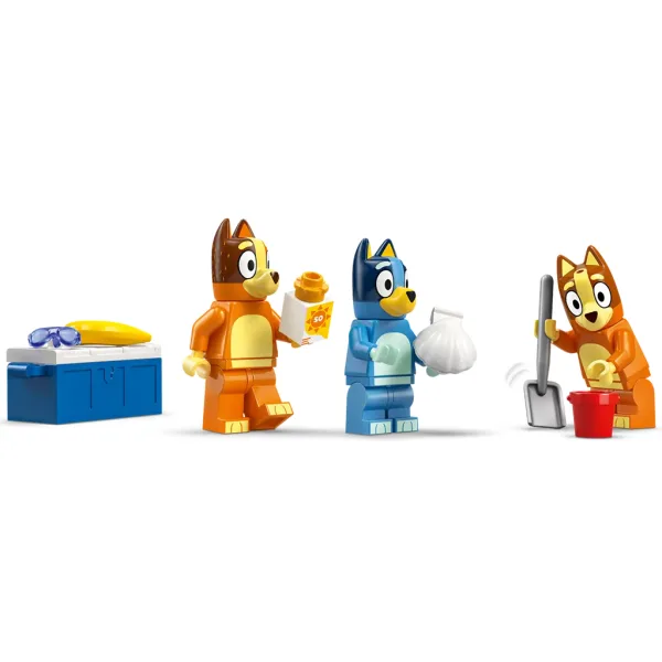 LEGO® Bluey™: Bluey und ihre Familie machen einen Ausflug zum Strand (11202L) Bild 3