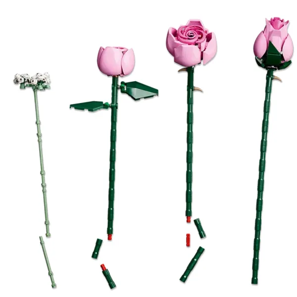 LEGO® Botanicals: Rosa Rosenstrauß (10374) Bild 5