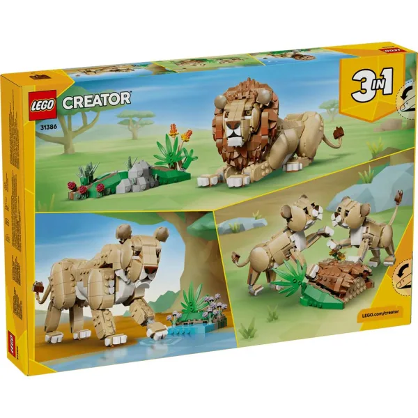 LEGO® Creator: Wildtiere: Majestätischer Löwe (31386) Bild 7