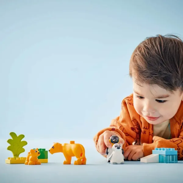 LEGO® DUPLO®: Tierfamilien in der Wildnis: Pinguine und Löwen (10442) Bild 4