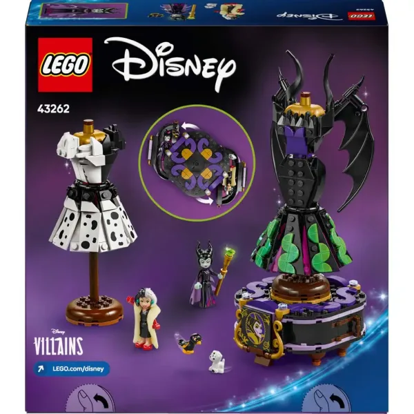 LEGO® Disney: Malefiz und Cruella de Vil Outfits (43262) Bild 2
