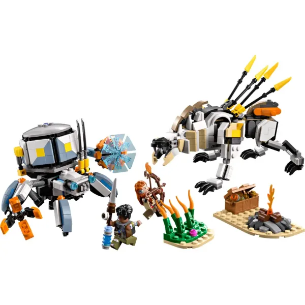 LEGO® Horizon™ Adventures: Aloy und Varl gegen den Panzerwanderer und den Sägezahn (77037) Bild 3