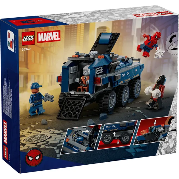 LEGO® Marvel: Spider-Man: Die Verfolgung des Gefangenentransporters (76349) Bild 9