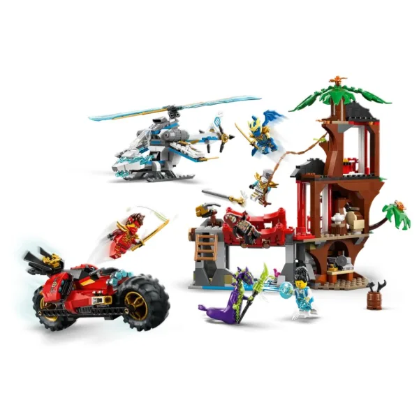 LEGO® Ninjago: Kampf der Ninja-Fahrzeuge am Baumhaus (71857) Bild 3