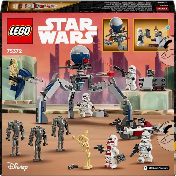 LEGO® Star Wars™: Klonkrieger™ und Kampfdroide™ Battle Pack (75372) Bild 6