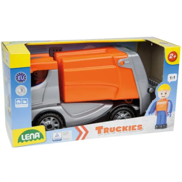 LENA: Truckies Müllwagen mit Figur 22cm Bild 2
