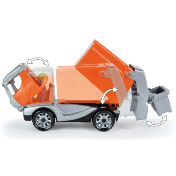LENA: Truckies Müllwagen mit Figur 22cm Bild 3