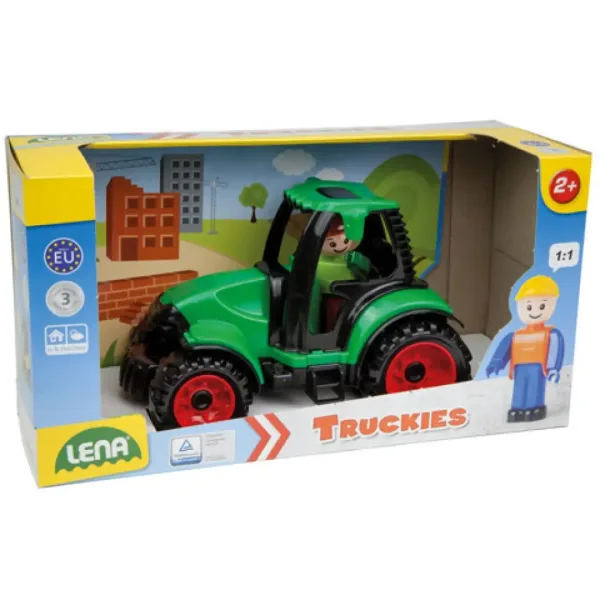 LENA: Truckies Traktor mit Figur 17cm Bild 2