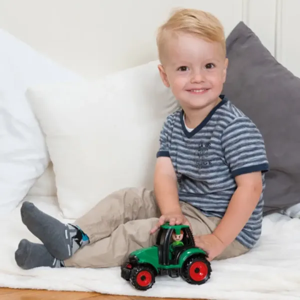 LENA: Truckies Traktor mit Figur 17cm Bild 4