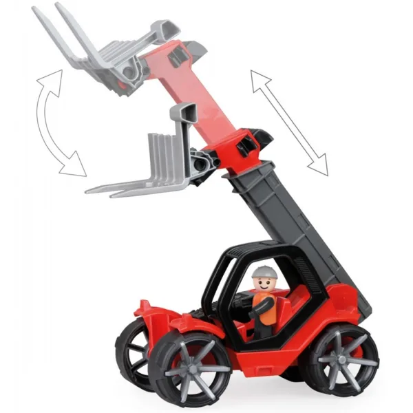 LENA: Truxx 2 Teleskoplader mit Kasten 35 cm Bild 2