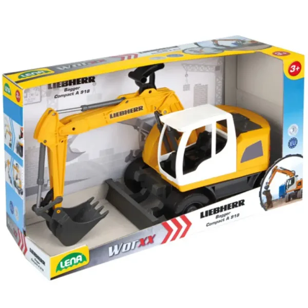 LENA: Worxx Liebherr A918 Litronic Bagger 48cm Bild 2