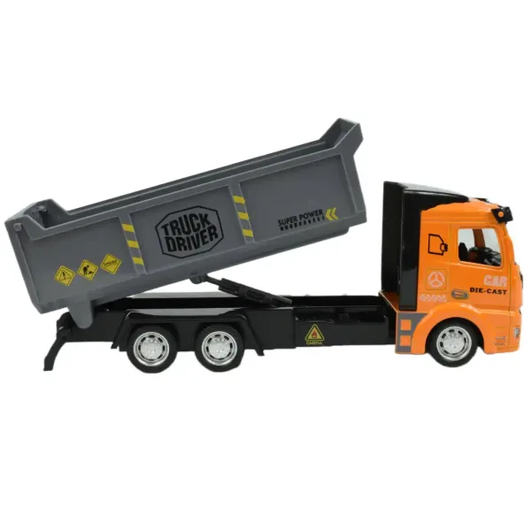 LKW-Fahrer: Schwungrad-Kipp-LKW 19cm Bild 4