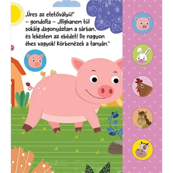 Lautstarke Freunde - Ferkel und seine Freunde Babybuch Bild 2