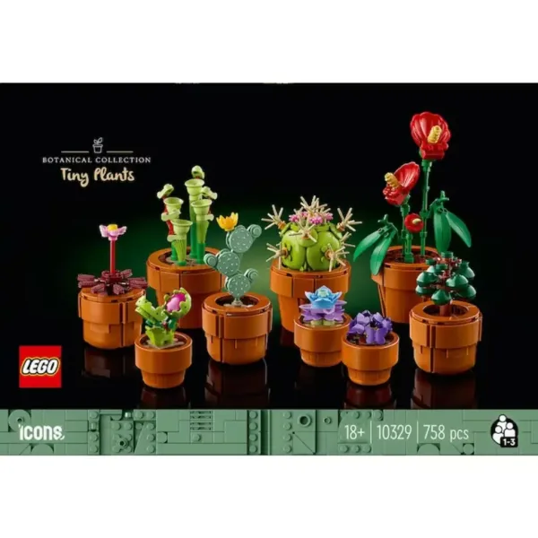 Lego® Icons: Kleine Topfpflanzen (10329) Bild 8