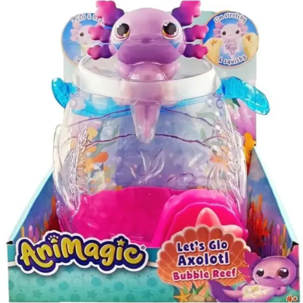 Let’s Glo Axolotl: Set mit leuchtendem Wasserfreund Bild 2