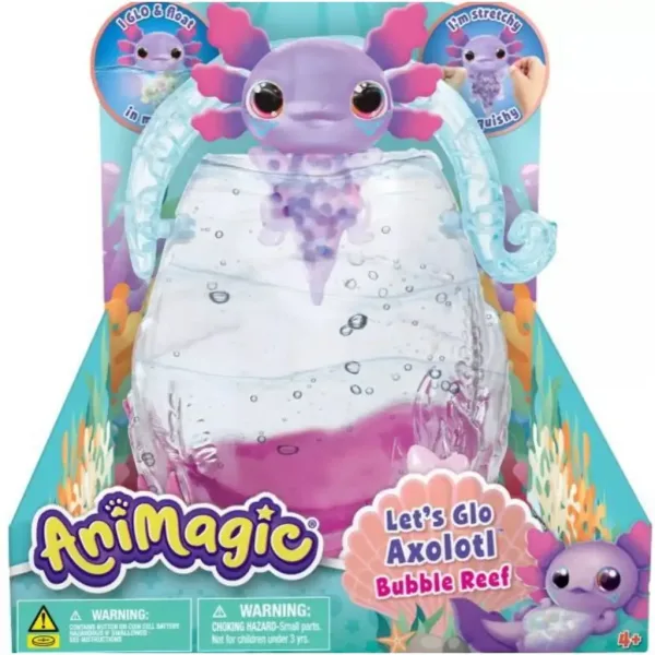 Let’s Glo Axolotl: Set mit leuchtendem Wasserfreund Bild 3