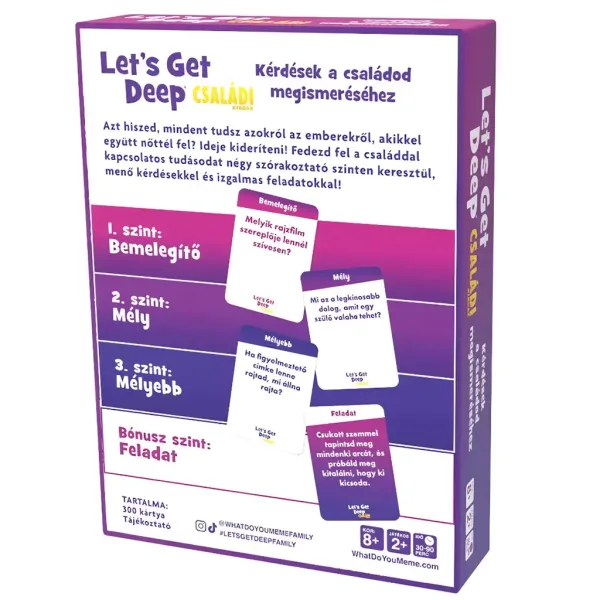 Let's Get Deep Gesellschaftsspiel – Familienausgabe Bild 2