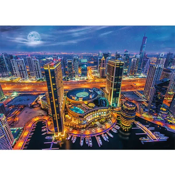 Lichter von Dubai Puzzle 2000 Teile - Trefl Bild 2