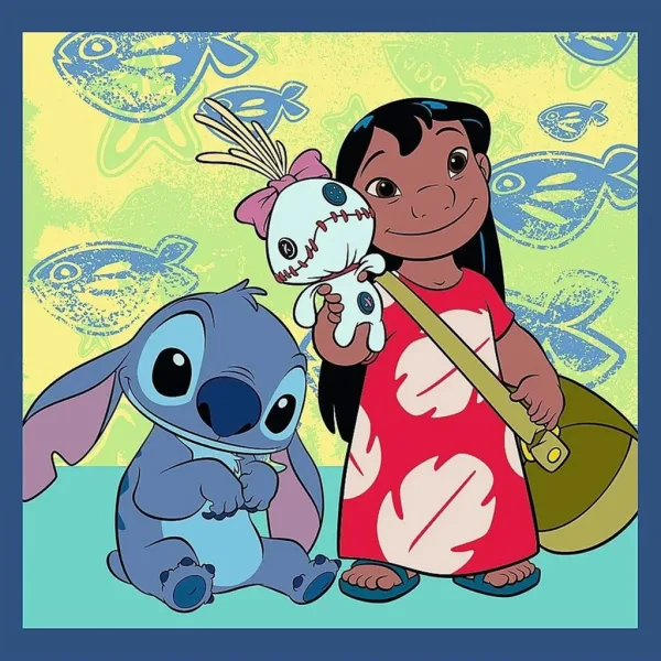 Lilo & Stitch – 3-in-1 Puzzle mit 20, 36 und 50 Teilen – Trefl Bild 2