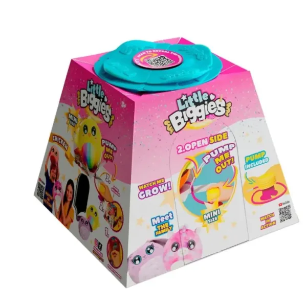 Little Biggies: Aufblasbarer Mini-Plüsch-Kugelfisch Bild 2