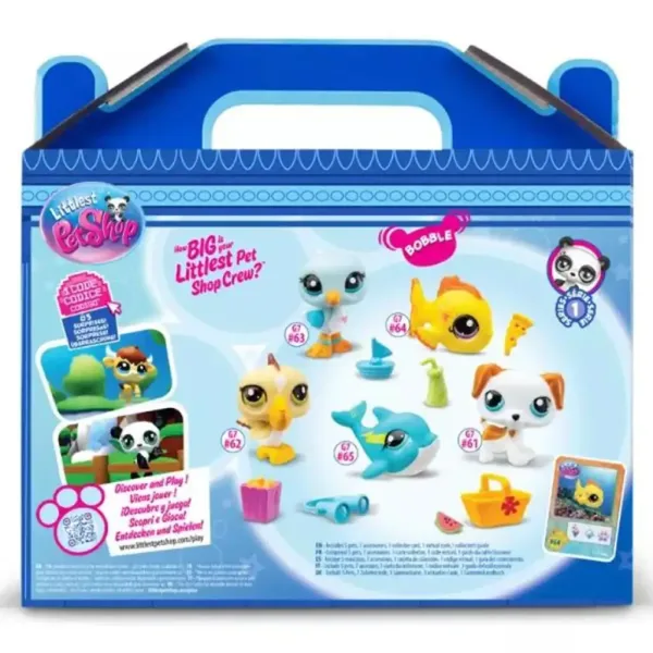 Littlest Pet Shop: 5er-Figurenpack Serie 1 - Strand Bild 3