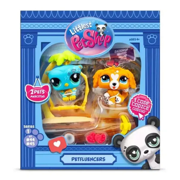 Littlest Pet Shop: Petfluencer-Set, 2er-Pack, verschiedene, 1 Stück Bild 3