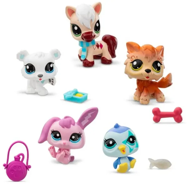 Littlest Pet Shop: Winterfreunde 5er-Figurenpack Serie 2 Bild 2
