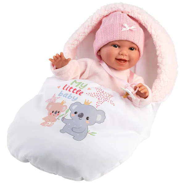 Llorens: Chloe, 38 cm große weinende Puppe mit Schlafsack Bild 2