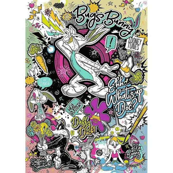 Looney Tunes 1000-teiliges Premium Plus Puzzle - Trefl Bild 2