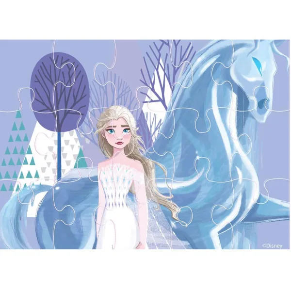 Luna: Die Eiskönigin 4-in-1 Puzzle-Set Bild 3