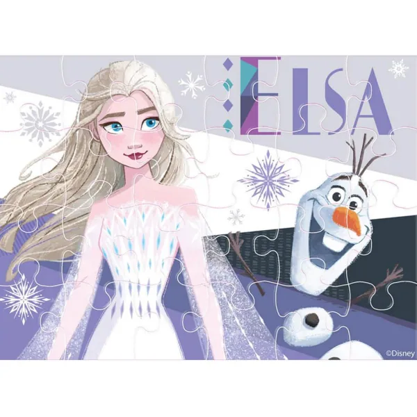 Luna: Die Eiskönigin 4-in-1 Puzzle-Set Bild 5