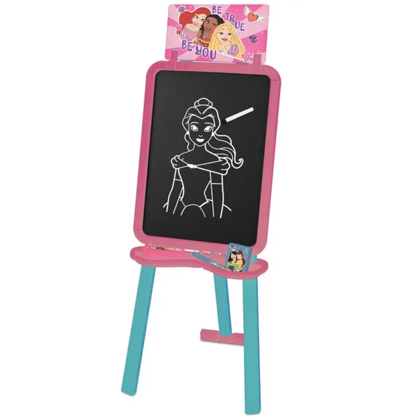 Luna: Disney Prinzessinnen 2-in-1 Steh-Zeichentafel 56x42x6 cm Bild 2