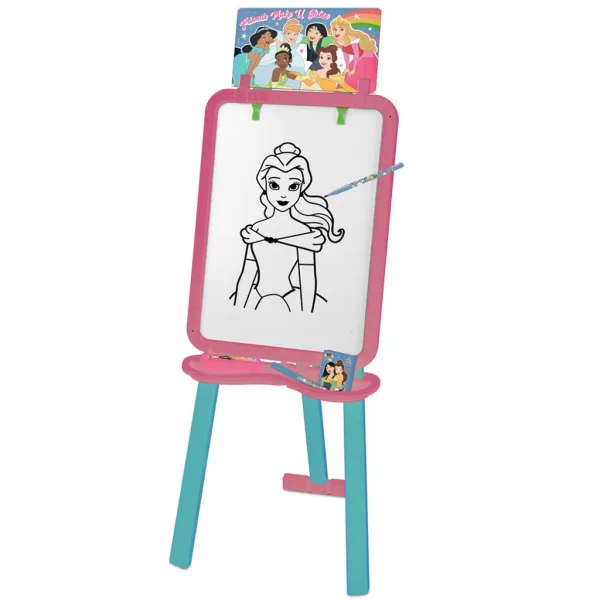 Luna: Disney Prinzessinnen 2-in-1 Steh-Zeichentafel 56x42x6 cm Bild 3