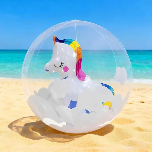 Luna: Einhorn-Strandball Bild 2