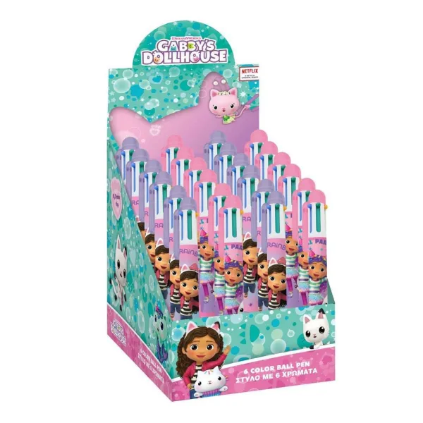 Luna: Gabby's Dollhouse 6-farbiger Kugelschreiber, verschiedene Ausführungen, 1 Stück Bild 1