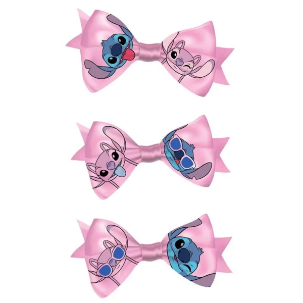 Luna: Lilo & Stitch 3-teiliges Haarklammern-Set mit Schleifen Bild 2