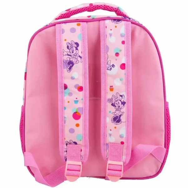 Luna: Minnie Maus abgerundeter Schulrucksack mit zwei Fächern 27x10x31cm Bild 2