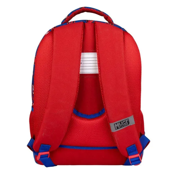 Luna: Must Team Captain America abgerundeter Schulrucksack mit 3 Fächern, 32x18x43 cm Bild 2