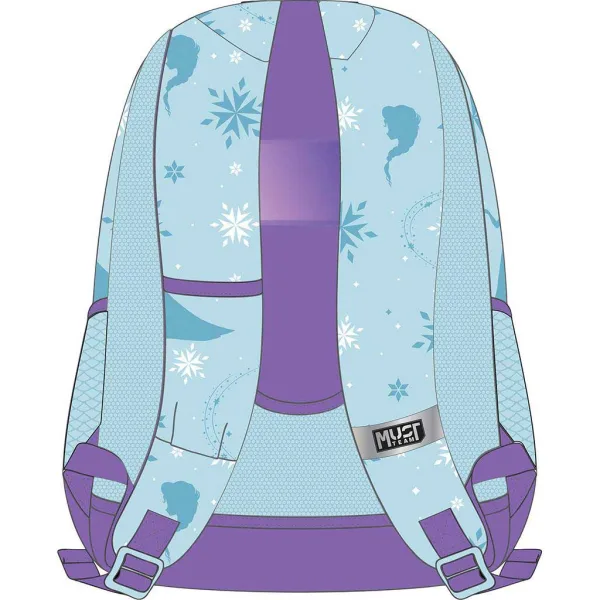 Luna: Must Team Die Eiskönigin Elsa, abgerundete 3-fächerige Schultasche/Rucksack, 32 x 18 x 43 cm Bild 2