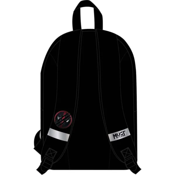 Luna: Must Team Marvel Deadpool und Wolverine abgerundeter Rucksack 29x17x41cm Bild 2