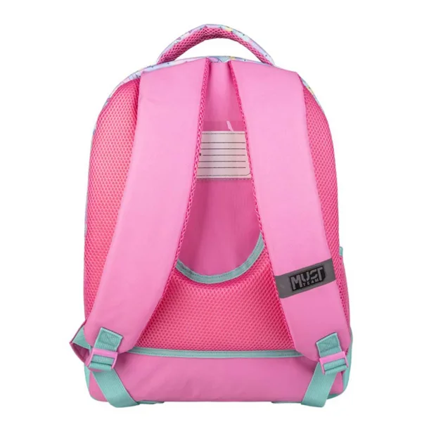 Luna: Must Team Stitch „Having a Blast“ abgerundeter Schulrucksack mit 3 Fächern, 32x18x43 cm Bild 2