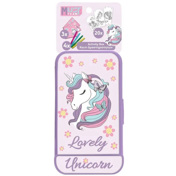 Luna: Must Team Unicorn 27-teiliges kreatives Malset Bild 1