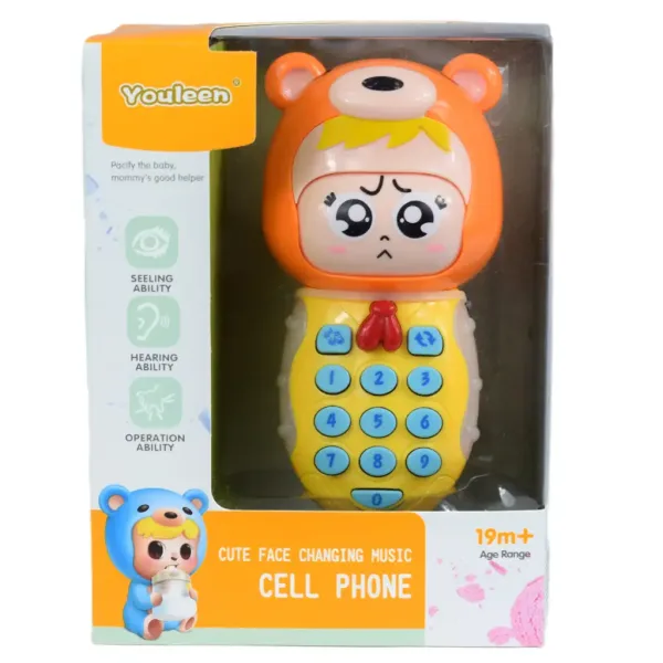Lustiges Babytelefon in zwei Varianten mit Ton und Licht Bild 2