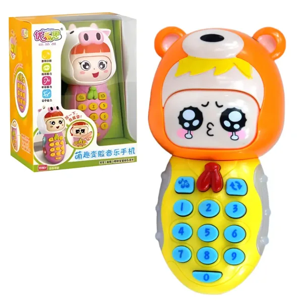 Lustiges Babytelefon in zwei Varianten mit Ton und Licht Bild 3