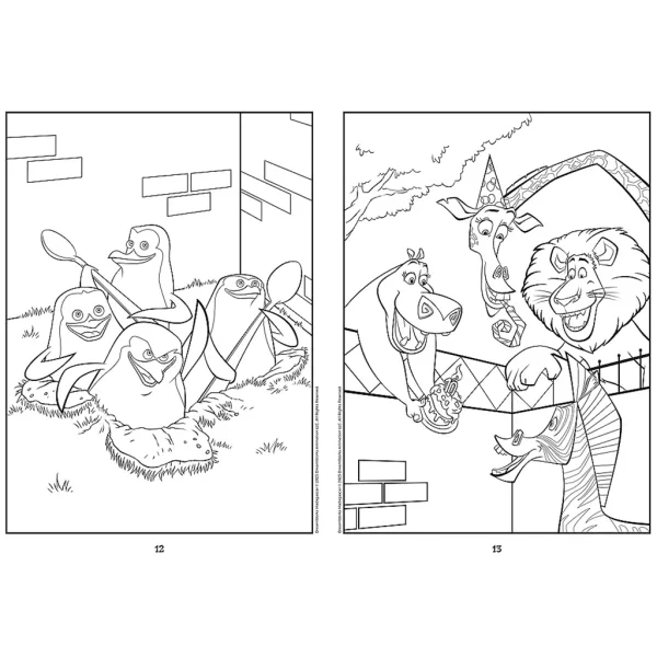 Madagaskar Malbuch - Trefl Bild 2