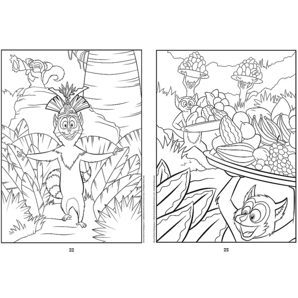 Madagaskar Malbuch - Trefl Bild 3