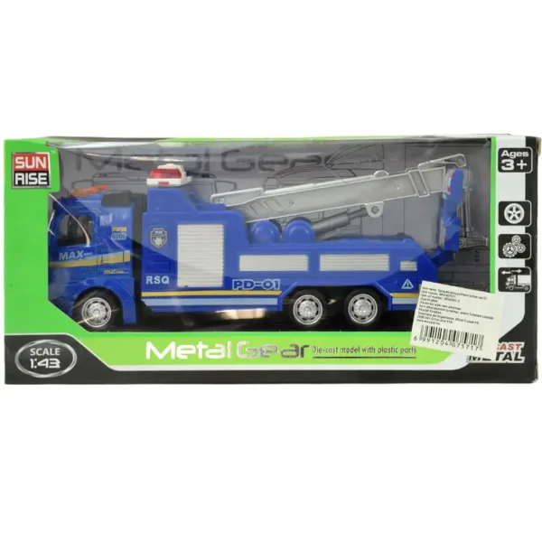 Magic Truck: Polizeilastwagen mit Schwungrad in verschiedenen Ausführungen 20cm Bild 5