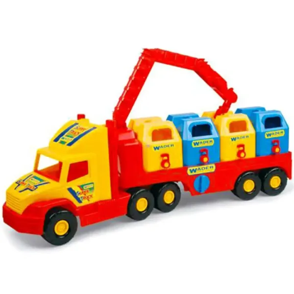 Magic Truck: Selektiver Müllwagen 80cm - Wader Bild 2
