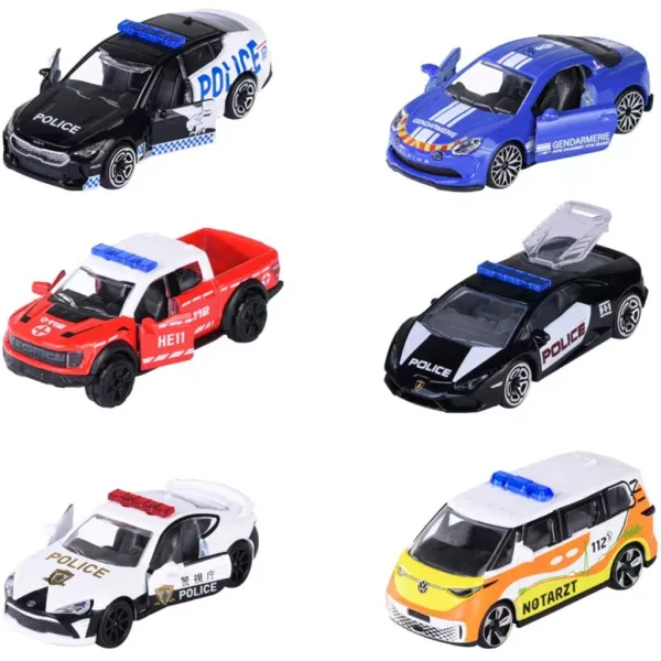 Majorette: Rescue World sammelbares Miniaturauto in verschiedenen Ausführungen, Maßstab 1:64, 1 Stück - Simba Toys Bild 2